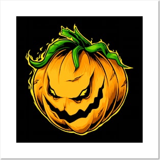 Pumkin Halloween Posters and Art